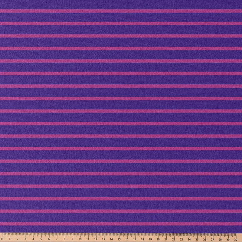 Punto rayado BRETON Violeta / Petunia